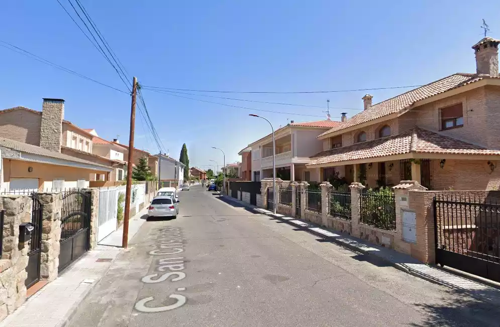 Calle San Cristóbal de Illescas. Fuente: Google Map