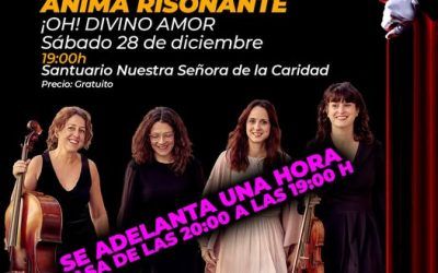 Se adelanta una hora el concierto de «Anima Risonante»