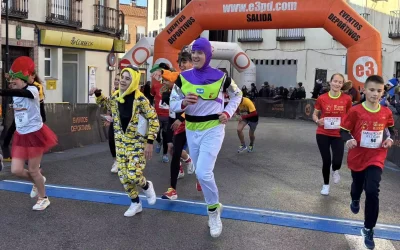 Ana Peinado y J. Carlos Romero ganadores en la San Silvestre Illescana (álbum de fotos y clasificaciones)