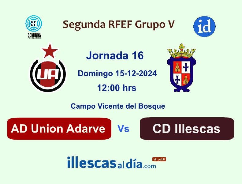 Union Adarve Vs Cd Illescas