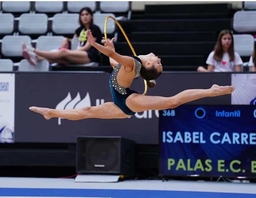 Isabel Carreño. Club Gimnástico escuela illescana