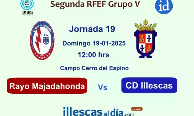 El Domingo a las 12 en el Cerro del Espino, Majadahonda Vs Illescas.  Previa Diego Caro