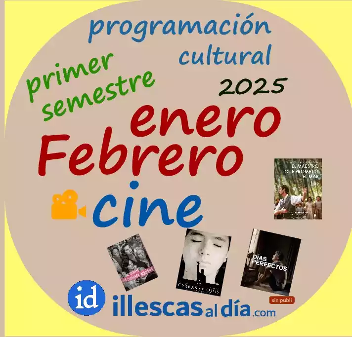 programación cultural 2025. Cine Enero y Febrero