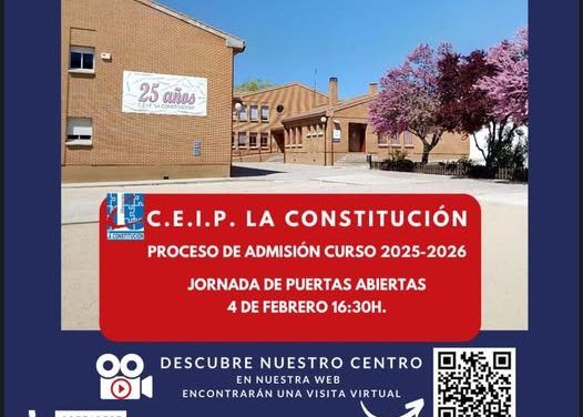 Jornada de puertas abiertas CEIP «La Constitución» en Illescas