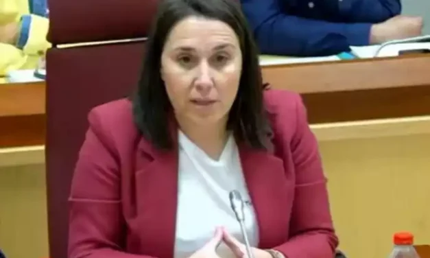 El «rifirrafe» entre el socialista Tofiño y la Popular Hernández, con Sosa de por medio. Corte de Video