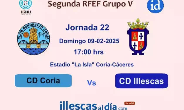 CD Coria Vs CD Illescas. Complicado partido. Hablan los entrenadores I Videos