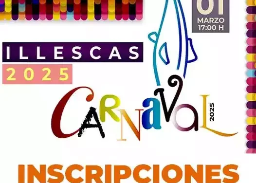 Se ponen a disposición las inscripciones para el Carnaval Illescas 2025