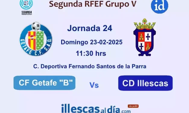 El Domingo en Getafe se juega un difícil partido. El Illescas a por todo. (habla Diego Caro)