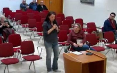 Las preguntas del público en el Pleno del Ayuntamiento de hoy día 27. Videos desglosado