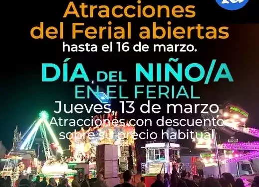 Las atracciones del ferial permanecerán disponibles unos días más y habrá precios especiales