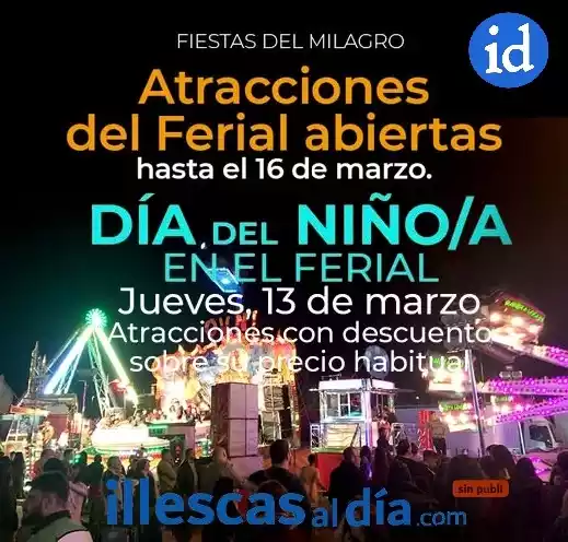 Atracciones del ferial abiertas