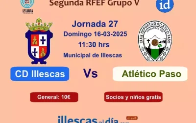 El domingo un partido para intentar lo «imposible» ante el colista del grupo. CD Illescas Vs CD At. Paso (crónica previa y video de R. Encinas)