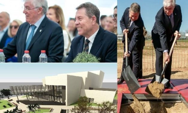 Se pone la primera piedra del auditorio que costará a los illescanos más de 11,5 millones de euros.