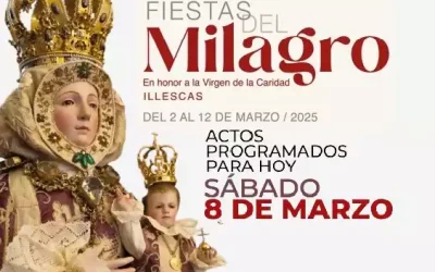 La programación de actos para hoy Sábado. Fiestas del Milagro Illescas 2025