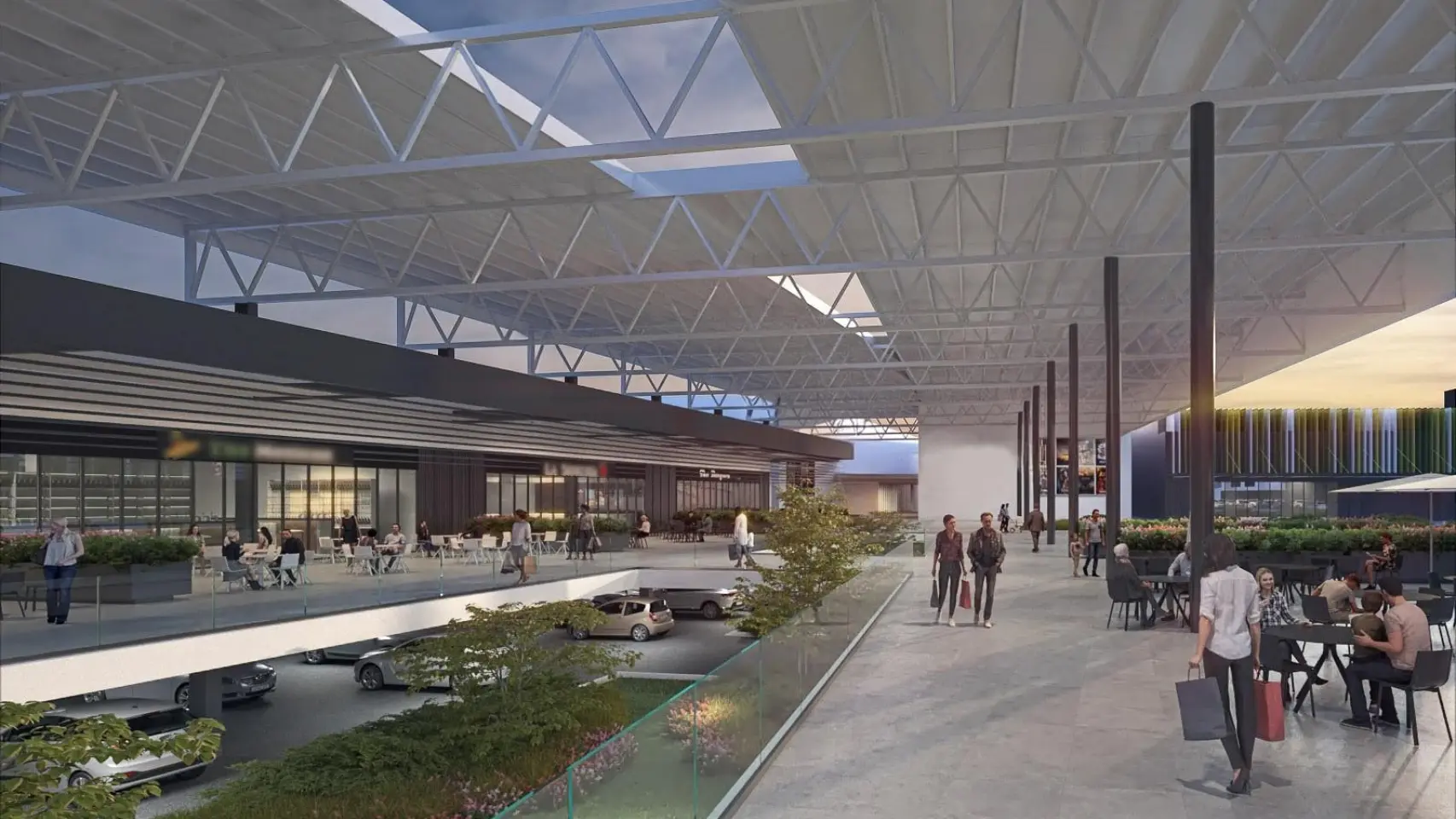 Simulación Centro Comercial del Señorío de Illescas