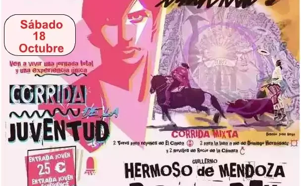 Cambio de fecha de la I Edición de la Corrida de la Juventud.
