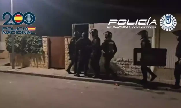 Desarticulada una organización criminal que operaba en La Sagra y Madrid (hay video)