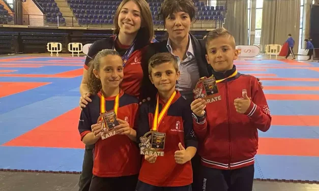 Magníficos resultados del Club Sakata Karate en el Campeonato de España Infantil (álbum de fotos)