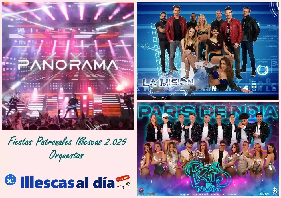 Orquestas Fiestas Patronales de Illescas 2.025