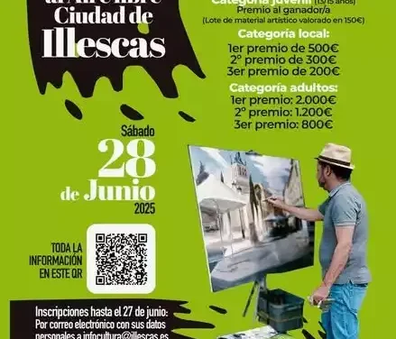 VI Certamen de Pintura al aire libre Ciudad de Illescas (toda la información)
