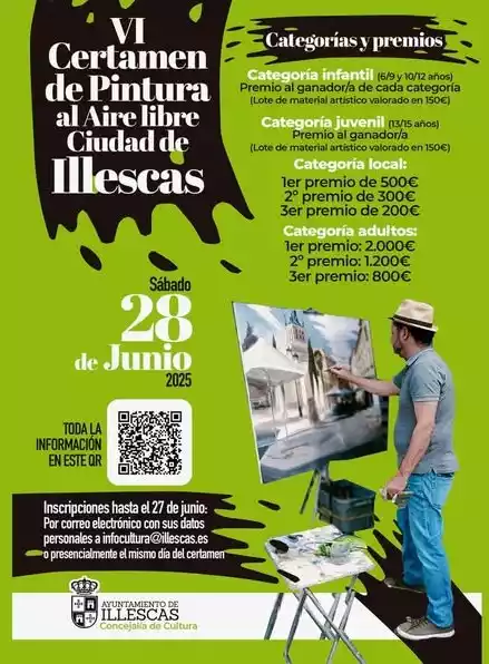 VI Certamen Pintura aire libre Ciudad de Illescas