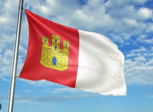Bandera Castilla la Mancha. Archivo