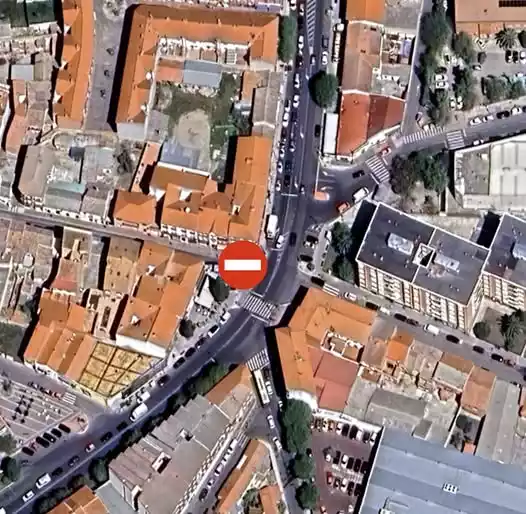 Corte Avda. puerta del Sol