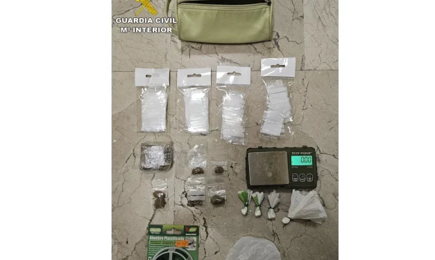Desarticulado por la Guardia Civil un punto de venta de droga en una tienda de alimentación