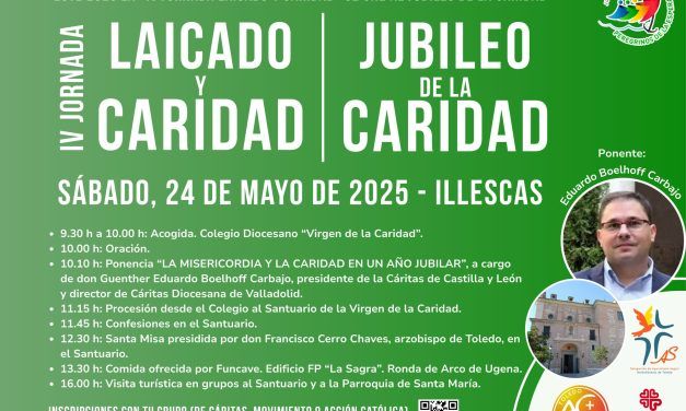 El Colegio Diocesano de la Virgen de la Caridad de Illescas será el escenario del Jubileo de la Caridad