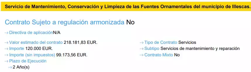 mantenimiento-conservacion-fuentes Licitación mantenimiento y conservación de fuentes
