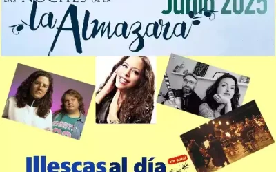 Toda la programación de ‘Las noches de la Almazara’ 2.025 en Illescas