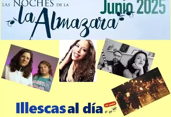 Toda la programación de ‘Las noches de la Almazara’ 2.025 en Illescas