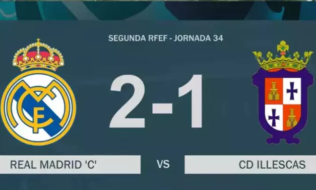 El CD Illescas se despide de 2ª RFEF con una derrota (crónica y video resumen)