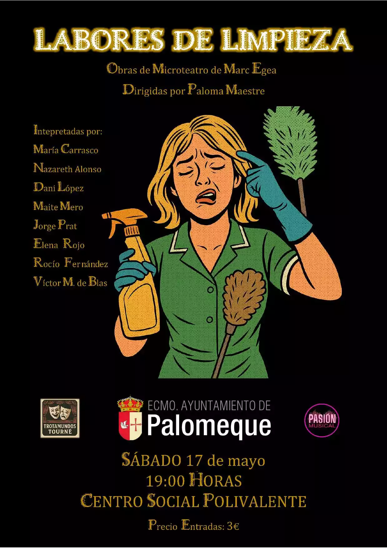 Teatro, asociación Trotamundos tourné