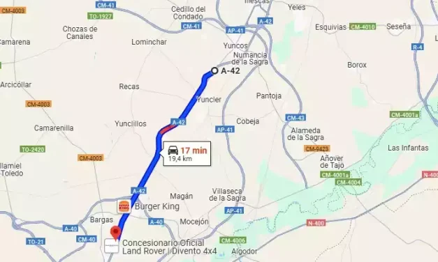 Reasfaltado de la A-42 entre Olías del Rey y Yuncler. Cortes de tráfico