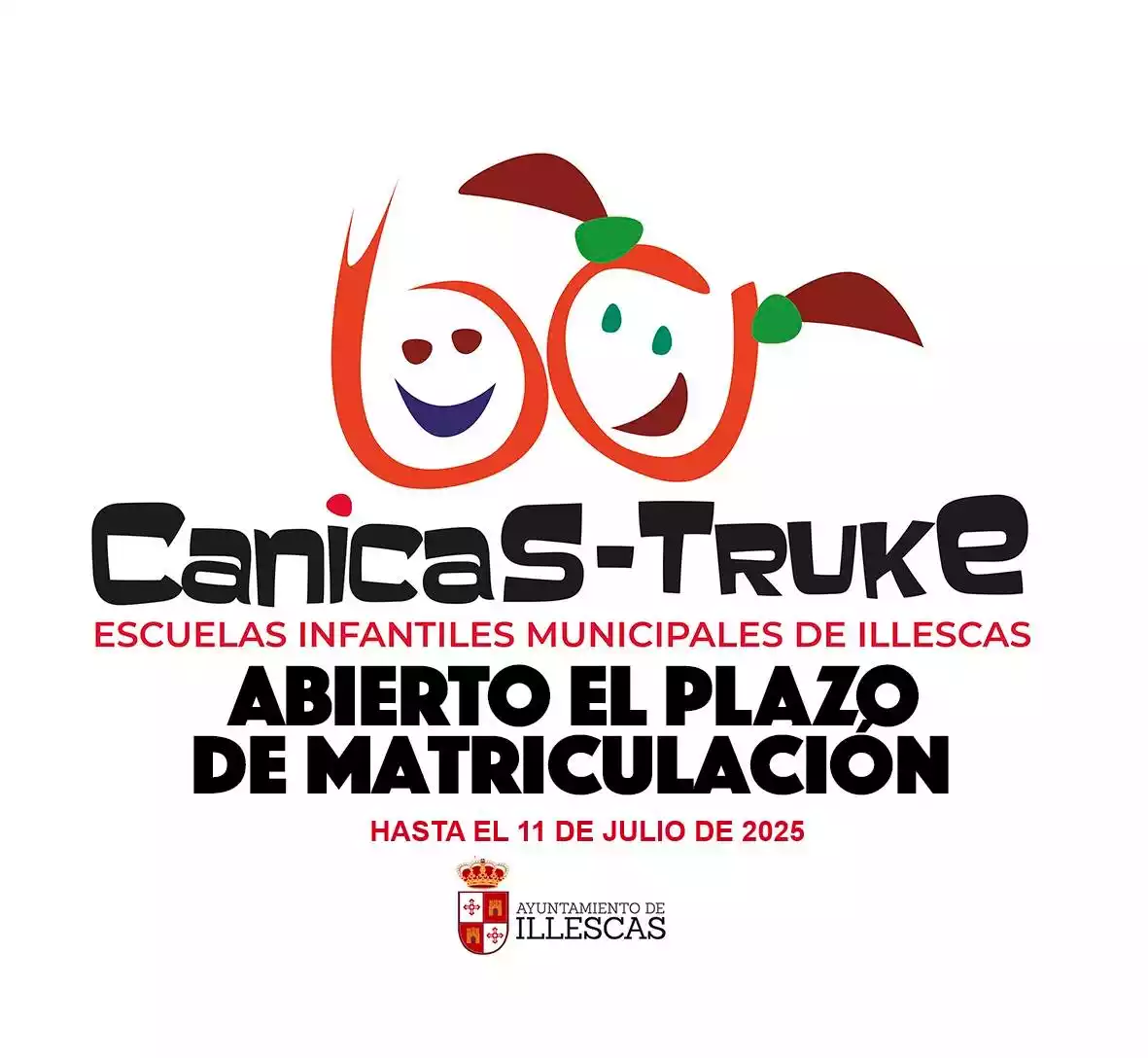 Plazo matriculación escuelas infantiles municipales de Illescas