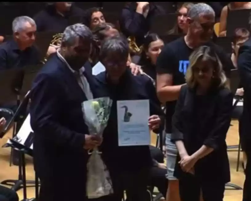 Banda Asociación Musical Manuel de Falla de Illescas. Segundo premio