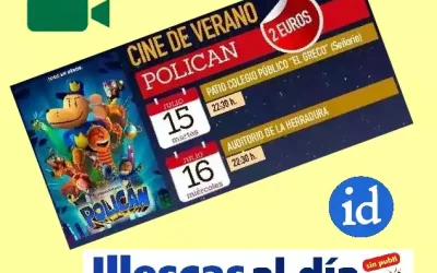 Cine de verano martes y miércoles en el Señorío y en Illescas Centro
