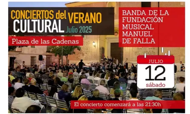 Está noche primer concierto de la Banda de música de Illescas