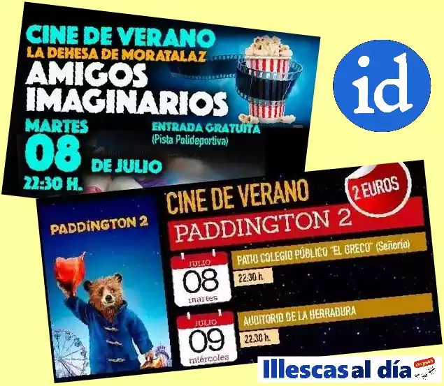 Cine día ocho verano cultural Illescas