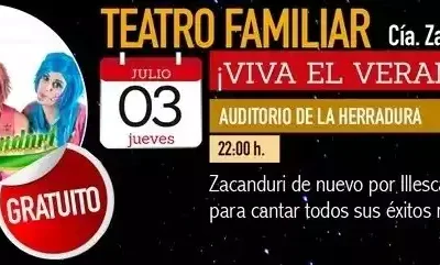 Programación día 3 en Verano Cultural Julio 2025 Illescas.