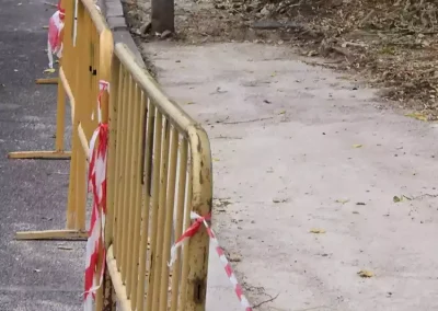 Arreglos acera Calle Las Villas