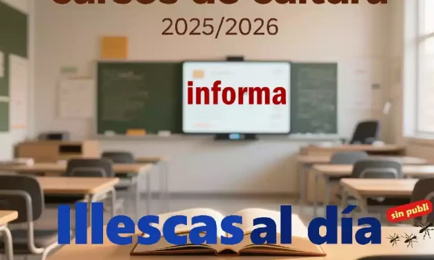 Oferta de cursos de la Universidad Popular 2025/26 en Illescas