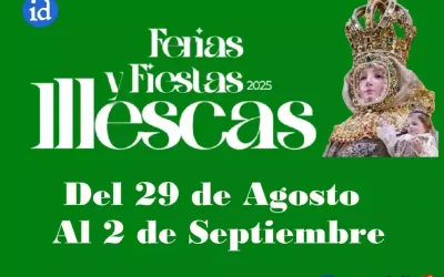 Fiestas Patronales Illescas 2025. Programa por fechas actos lúdico-festivos