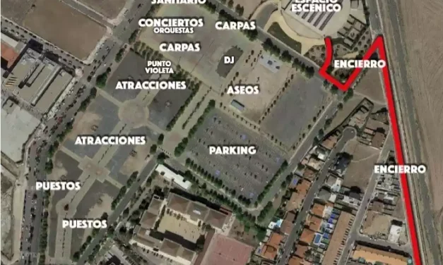 Ubicaciones y situación de puntos interesantes en el Recinto Ferial de Illescas 2025