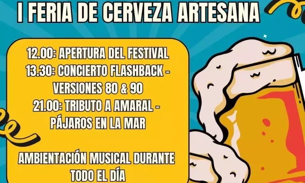Nace la Primera Edición de la Feria de Cerveza Artesana de Yeles.