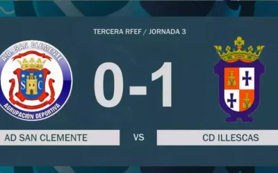 El CD Illescas se estrena de tres en San Clemente. Video resumen del partido