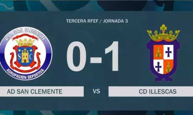 El CD Illescas se estrena de tres en San Clemente. Video resumen del partido