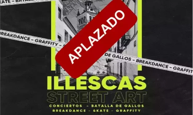 Aplazada la 1ª edición de Illescas Street Art que se iba a celebrar  estos próximos días