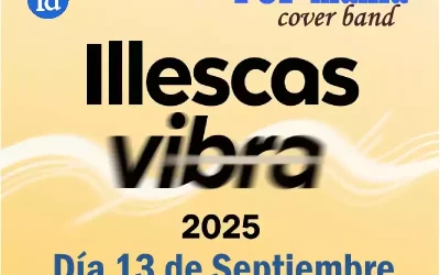 Illescas Vibra 2025 Concierto Pop-Manía. Música años 80′ 90′ y 00′